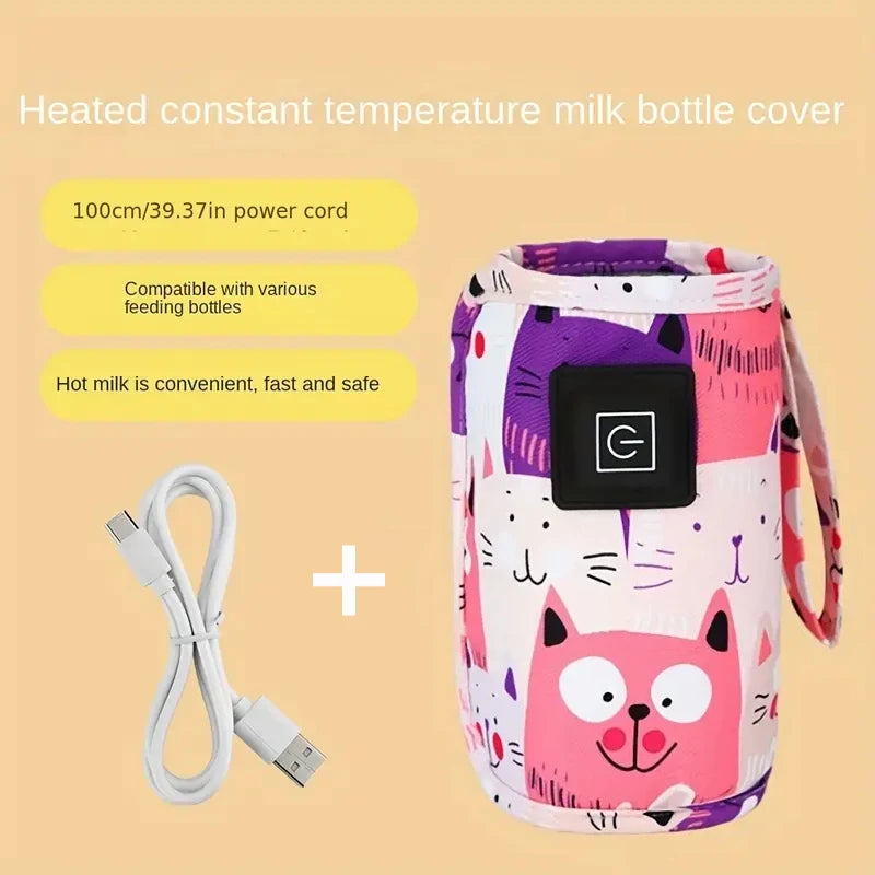 Podgrzewacz do butelek, torba termiczna USB