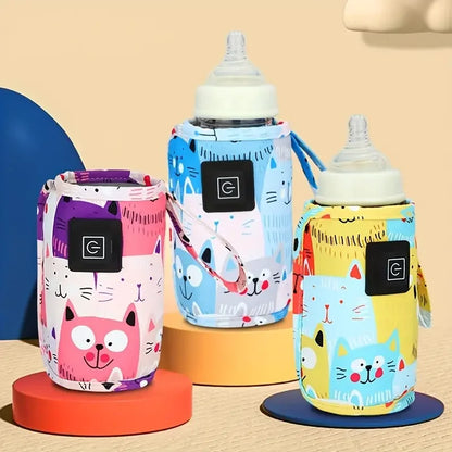 Podgrzewacz do butelek, torba termiczna USB