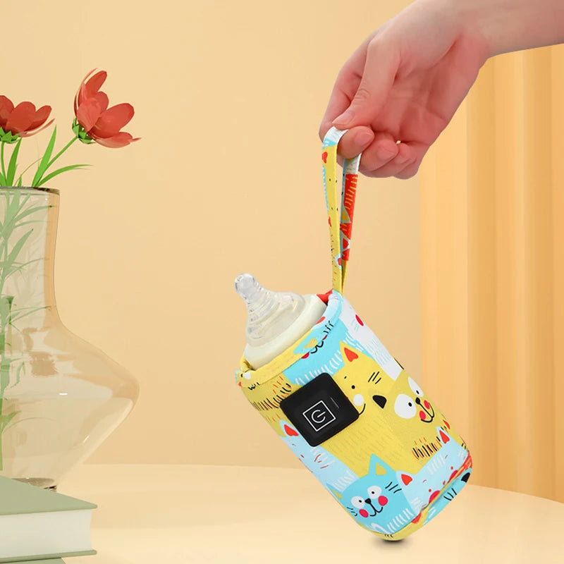 Podgrzewacz do butelek, torba termiczna USB