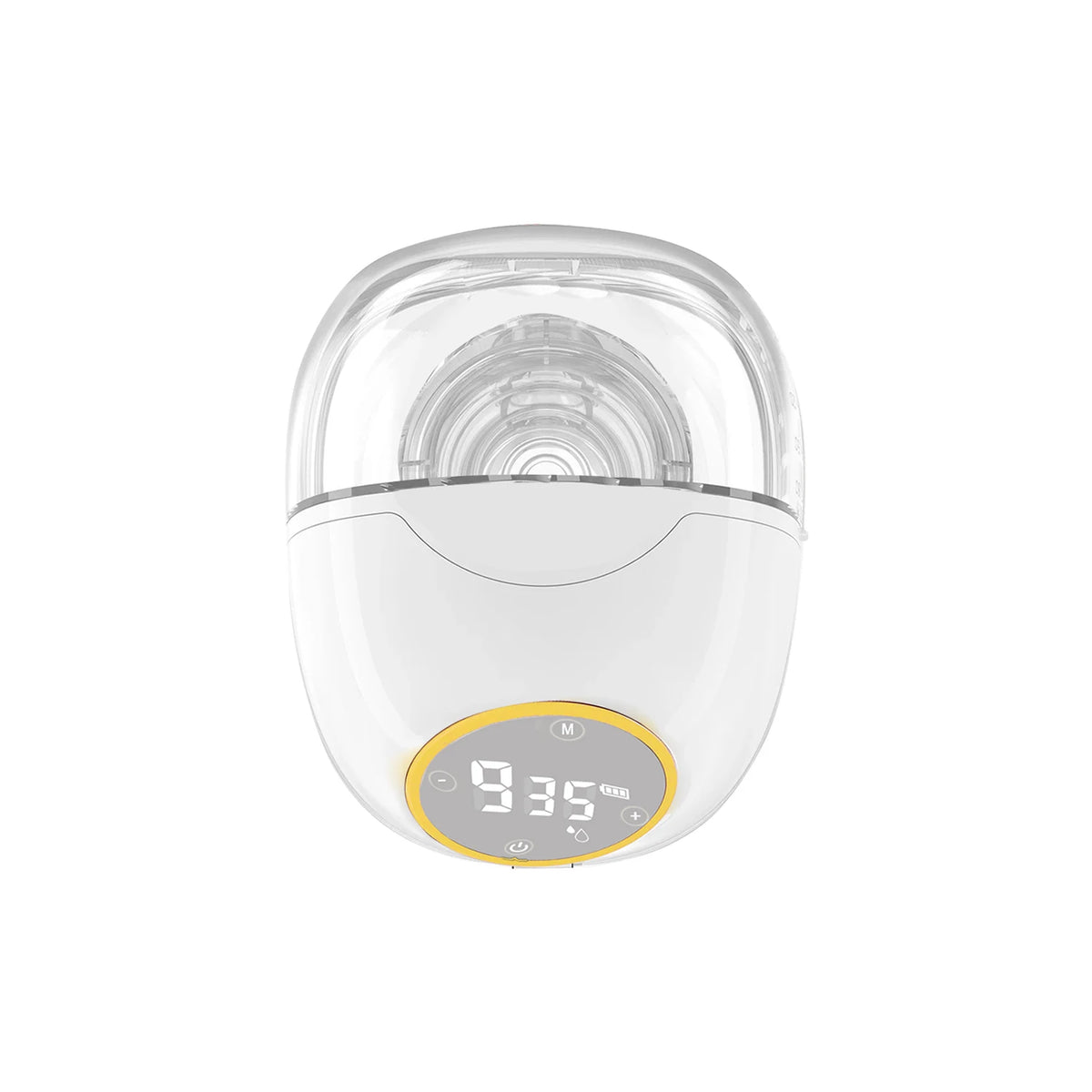 Laktator muszlowy hands free, elektryczny LED